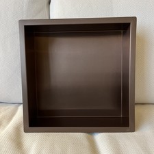 JTP  Brushed Bronze Shower Niche, Recessed Bathroom Shelf, 300x300mm