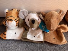 Emirates Airlines Children’s Hand Puppets Bundle - Mouse, Tiger, Camel
