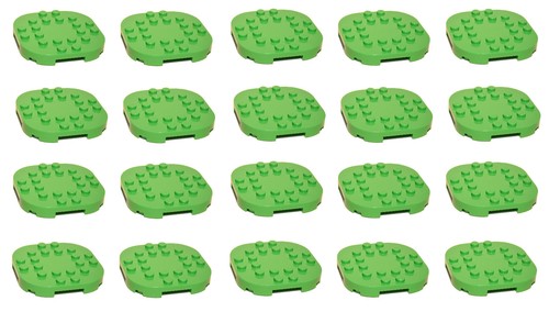Lego plate 6x6 green - 6x6,
