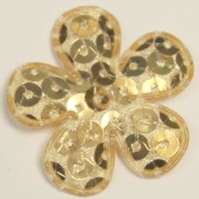 Padded 35mm Sequin Motif