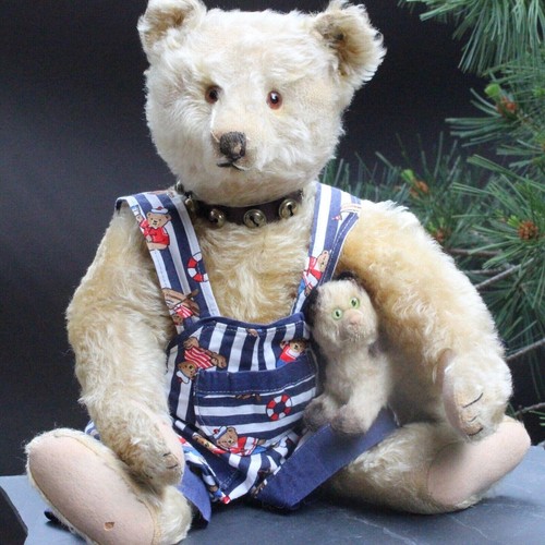 Antique steiff teddy bear with - steiff,
