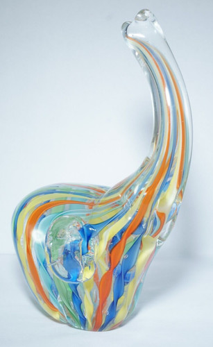 Vintage elephant colorful - vintage,