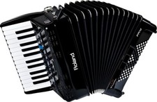 Roland FR-1X BK Black V-Accordion 26 Piano Key Built-in Amplifier and Speaker