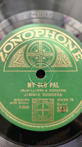 Jimmie rodgers old pal - rodgers,