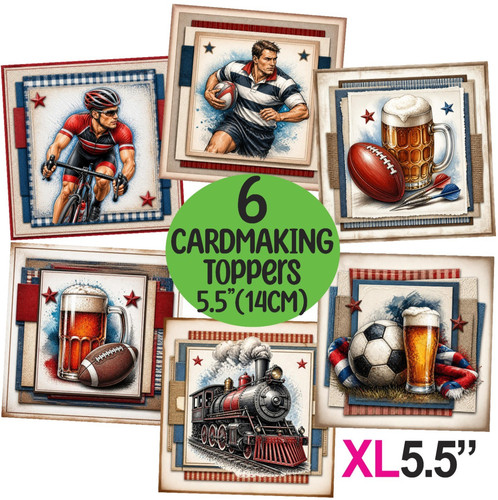 Male hobbies set - 6, xl