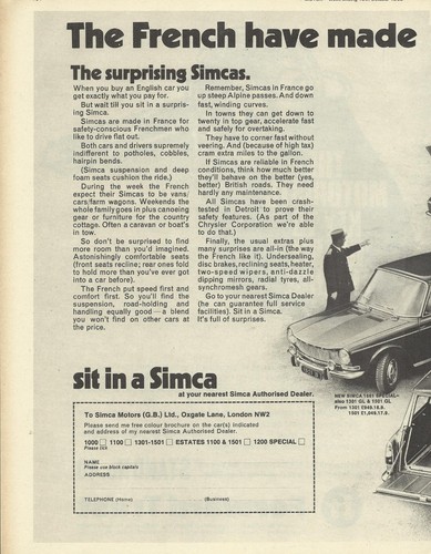 Simca 1000 1100 - 1000,