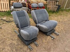 Swivel Double Bench & Captain Seat. VW T4 T5 Transit Camper Van. Bed 180 Base