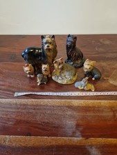 Mixed Brands And Sizes Yorkshire Terrier Yorkie Vintage Collectible Figurines