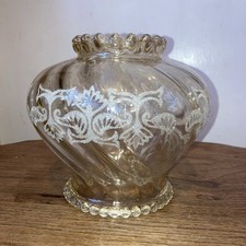 Vintage Glass, Swirly, Sand