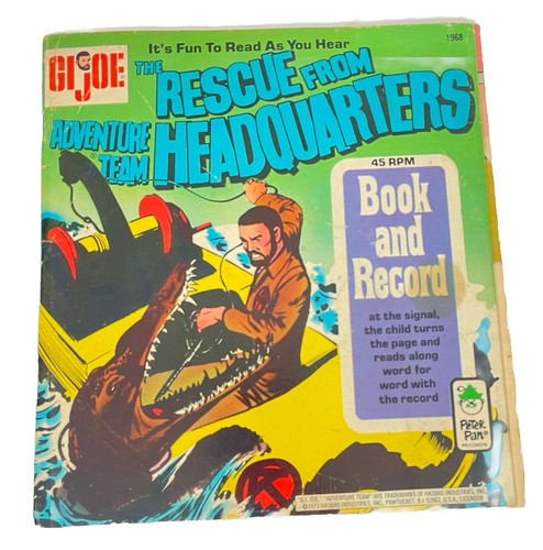 1973 joe book record rescue - gi,