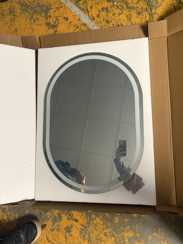 Led oval bathroom - oval,