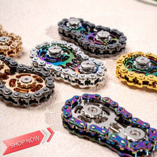 Bicycle Chain Fidget Spinner