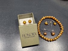 Lot Of Honora Gold Cultured