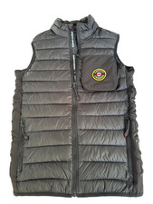 Zavetti Canada Men’s Hybrid Gilet XS Bodywarmer Puffer Jacket Black