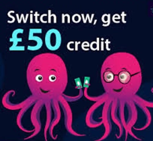 Octopus energy credit - energy, £50