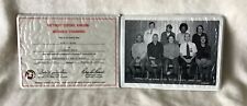 1973 Detroit Diesel Engine Service Training photo certificate 