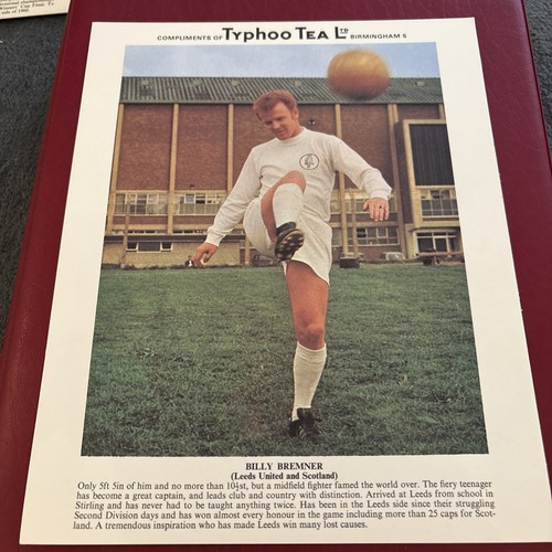 Leeds united typhoo tea - united, card