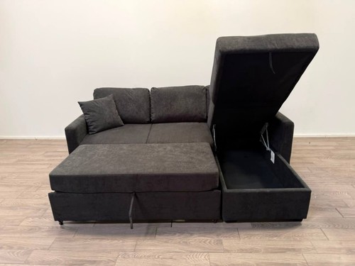 Reagan charcoal fabric right - charcoal,