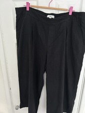 M&S Linen Mix Wide Leg