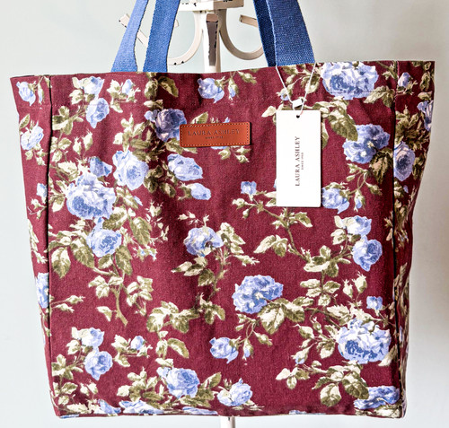 Laura ashley canvas tote - canvas, bag