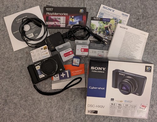Sony cyber shot dsc hx9v - sony, dsc-hx9v