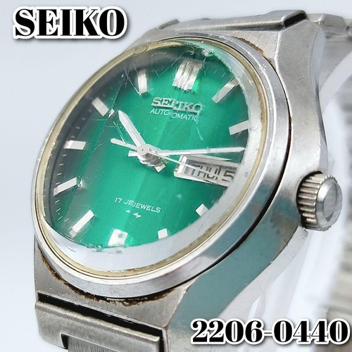 Rare seiko 2206 0440 automatic - seiko, 2206-0440