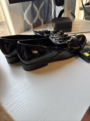 Paris hilton h840 black patent - hilton,