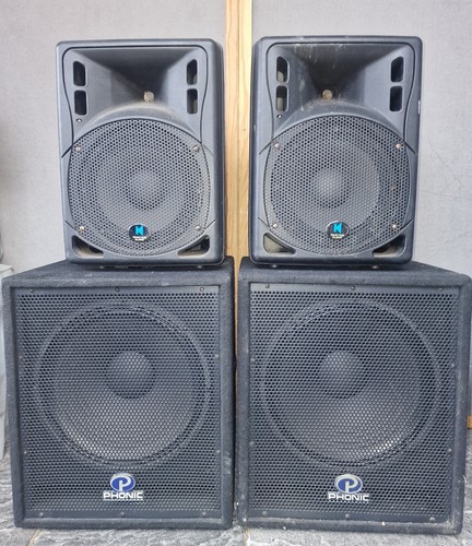 Phonic passive bass - 2×,