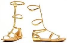 Women's Egyptian and Greek Gold Sandals - Rubie's