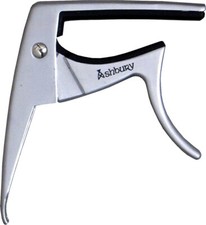 Viking Silver Colour UKULELE CAPO (Mandolin/banjo/mandola) One-hand operation!