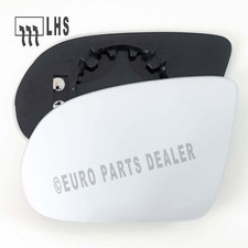 Wing door Mirror Glass Driver side for Audi A8 2010-2017 heated