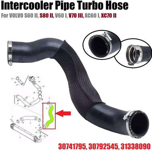 Intercooler turbo hose - intercooler, pipe