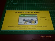 BT PHONECARD BURRELL SHOWMAN'S