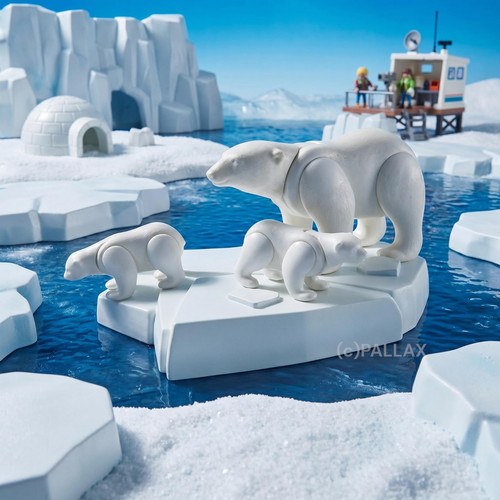 Playmobil 3248 polar bears - playmobil,