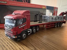 Corgi CC12217 Scale 1:50 Scania Crane Trailer Load Marley Building Set