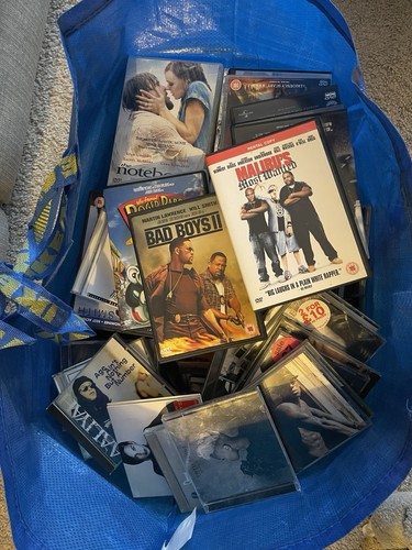 Huge ikea bag full dvds - ikea,
