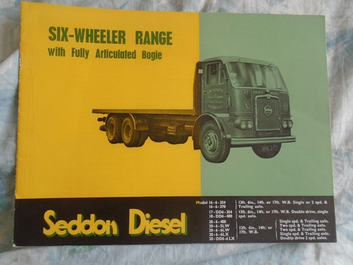 Seddon diesel six - seddon,