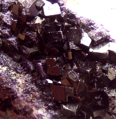 Blue john fluorite crystal - john,