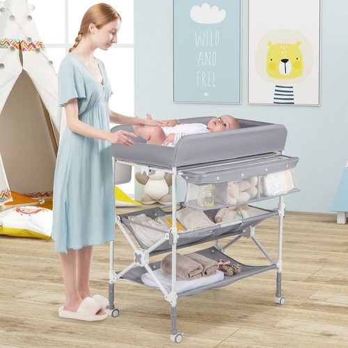 Foldable baby changing table - baby,