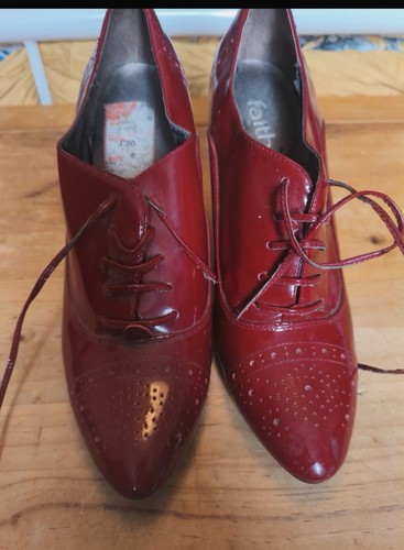 Vintage faith red - faith, patent