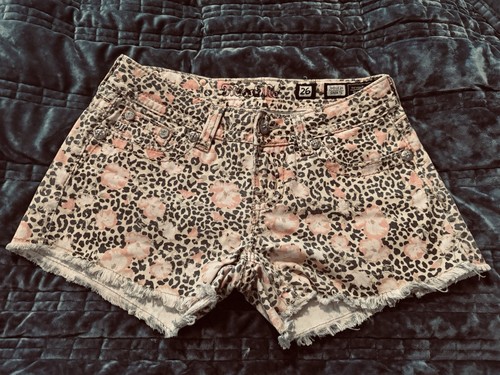 Miss shorts with leopard - shorts,