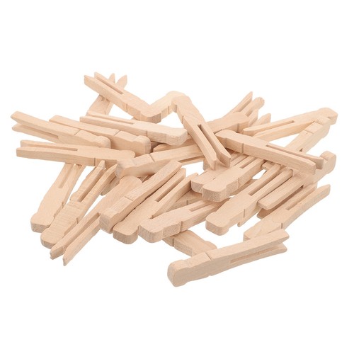 Pcs wooden clothes - 50,