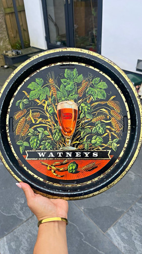 Watneys round collectable - watneys,