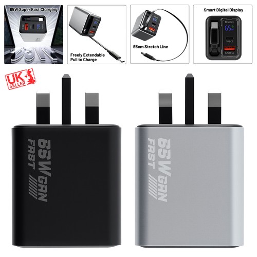 65w mini gallium nitride - 65w,