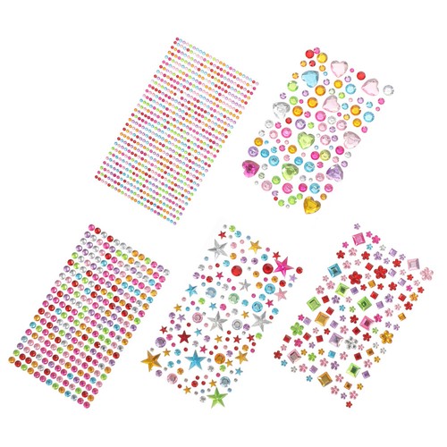 Sheets sparkly stickers - sheets,