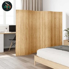Room Divider Indoor Privacy Screen Room Partition Privacy Panel Bamboo vidaXL