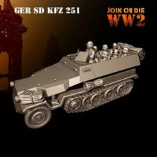 28mm WW2 German Hanomag sd kfz
