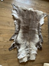 Reindeer Hide Genuine Fur pelt