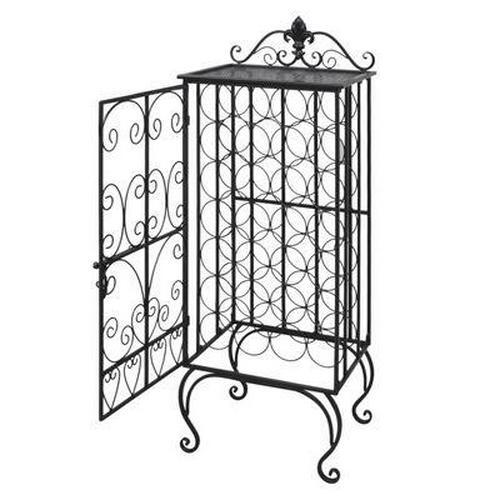 Floor standing wine rack metal - floor,
