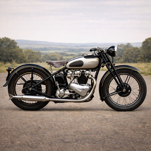 1936 triumph speed - speed, twin